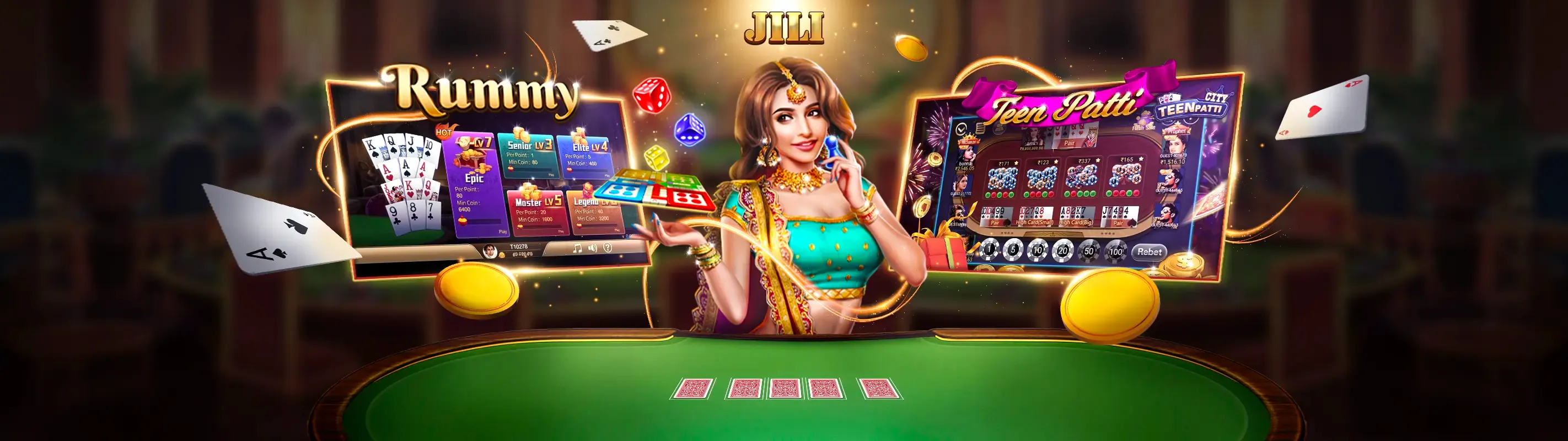 Sòng bạc Trực tuyến win555 với dealer xinh đẹp và bàn chơi