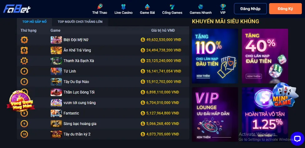 Ưu đãi 99K khi tải ứng dụng Win555